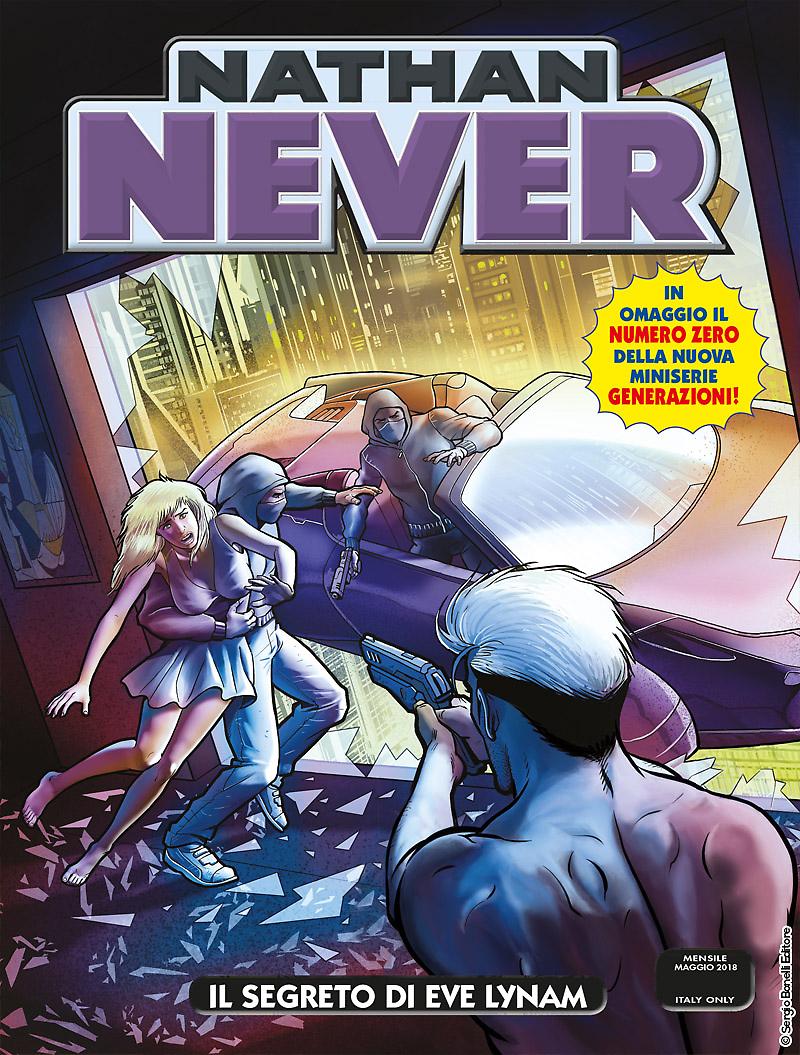 Il segreto di Eve Lynam - Nathan Never 324 cover