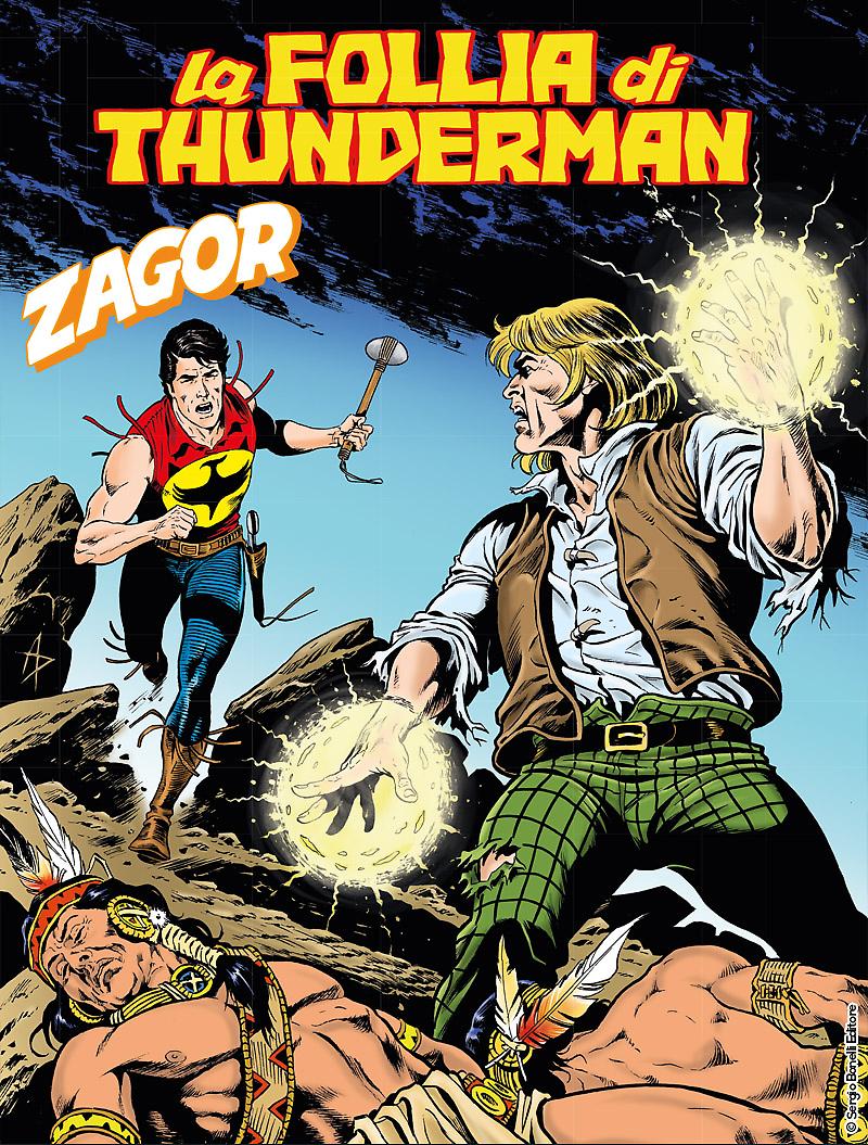 La follia di Thunderman - Zagor 636 cover