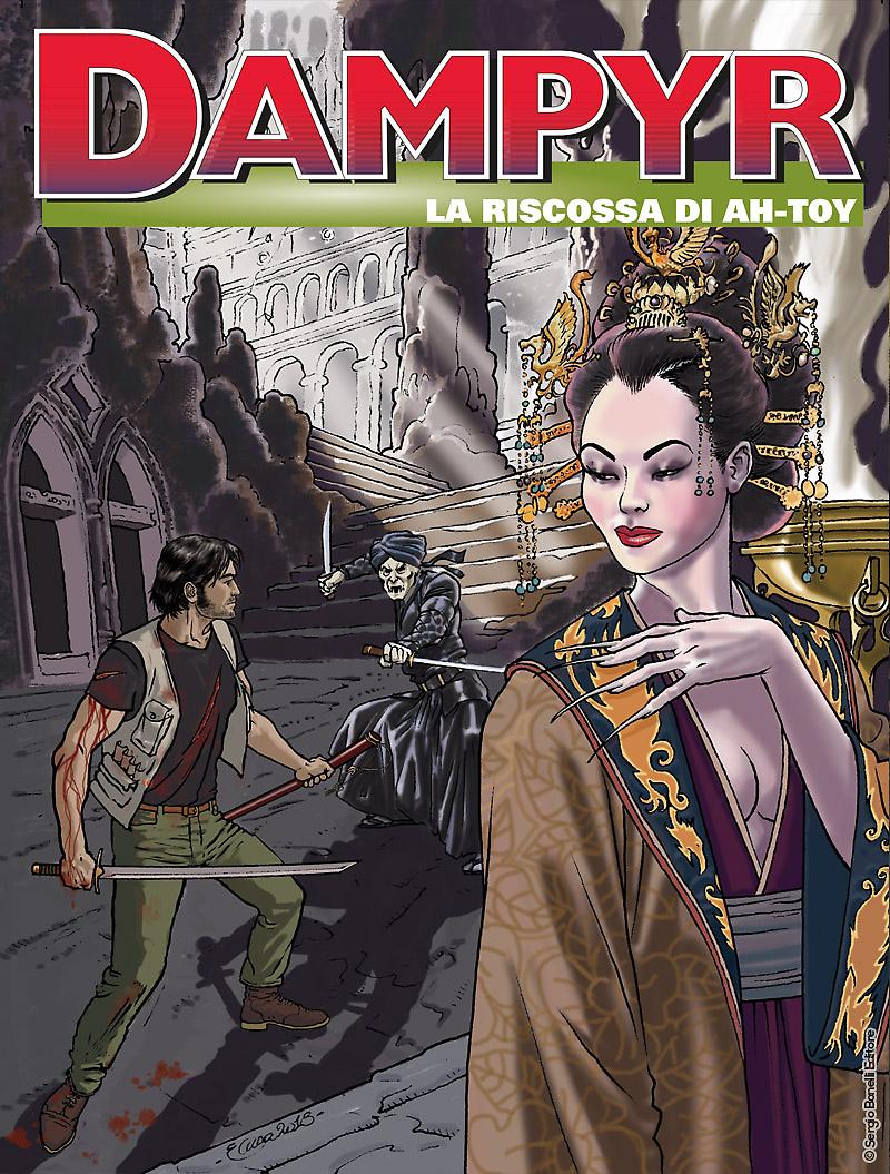 La riscossa di Ah-Toy - Dampyr 220 cover
