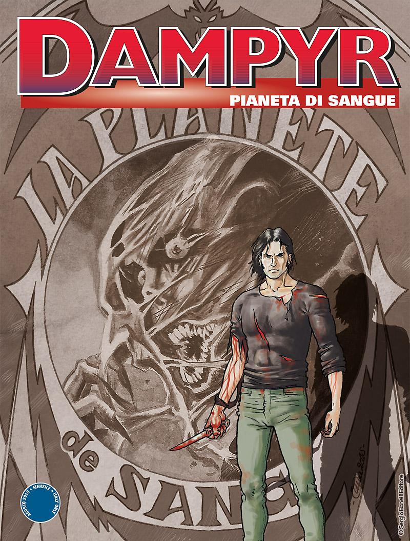 Pianeta di sangue - Dampyr 221 cover