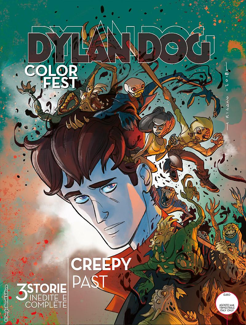 Creepy Past - Dylan Dog Color Fest 26 cover