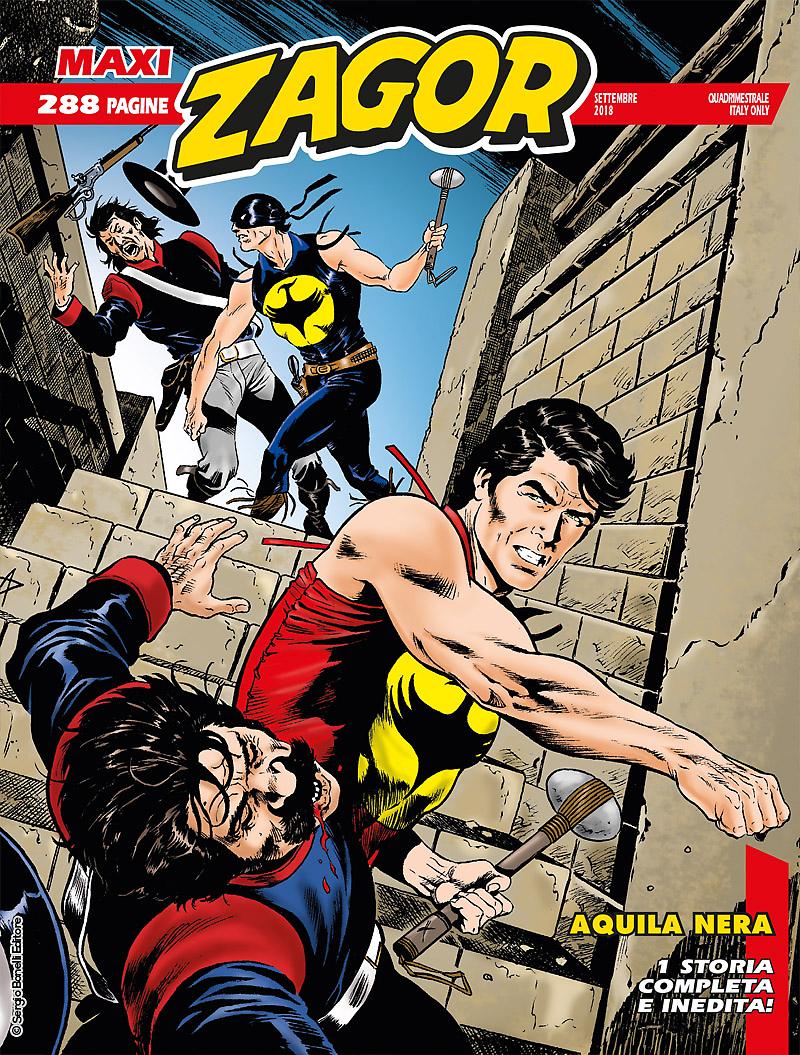 Aquila Nera - Maxi Zagor 34 cover