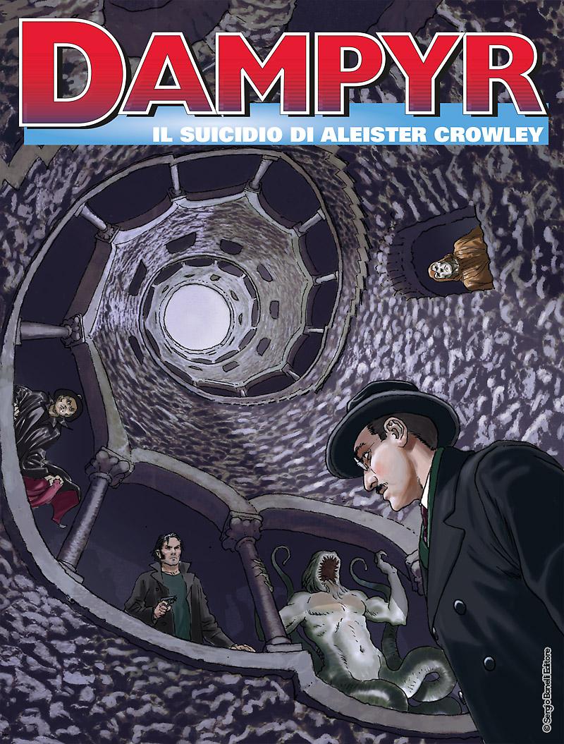 Il suicidio di Aleister Crowley - Dampyr 222 cover