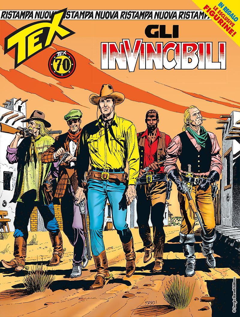 Gli invincibili - Tex Nuova Ristampa 438 cover