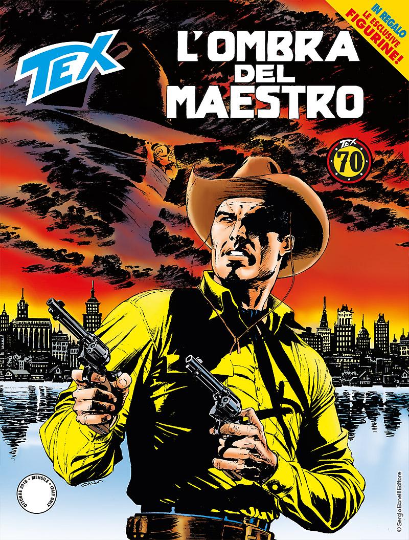 L'ombra del Maestro - Tex 696 cover