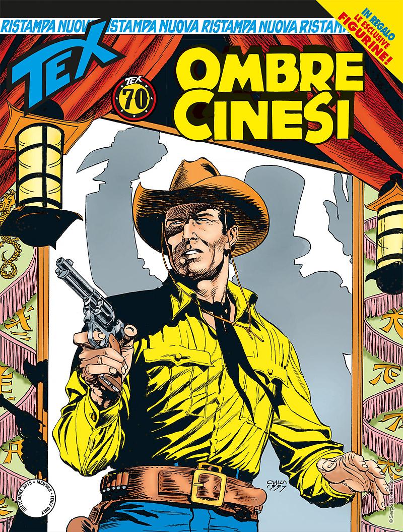 Ombre cinesi - Tex Nuova Ristampa 437 cover