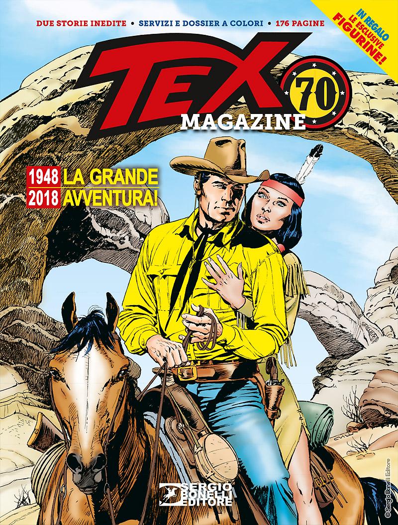Tex Magazine 70 anni cover