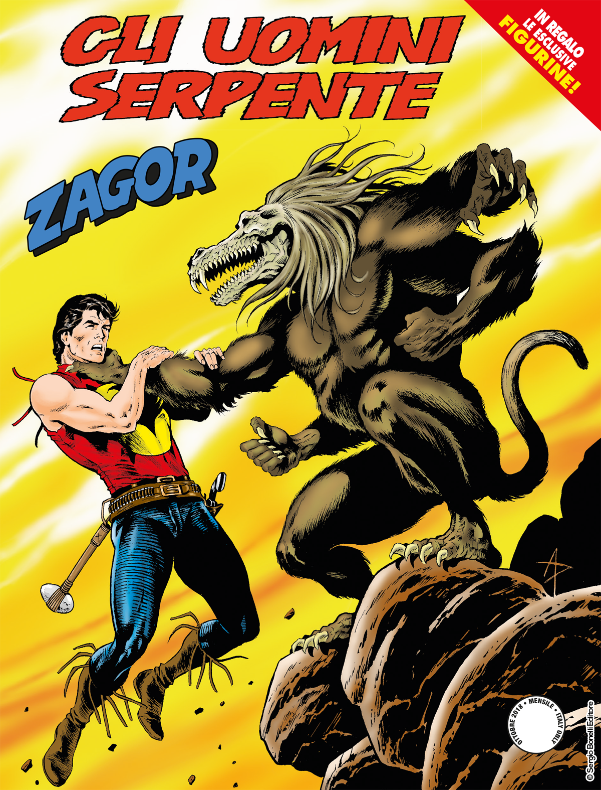 Gli uomini serpente - Zagor 631 cover