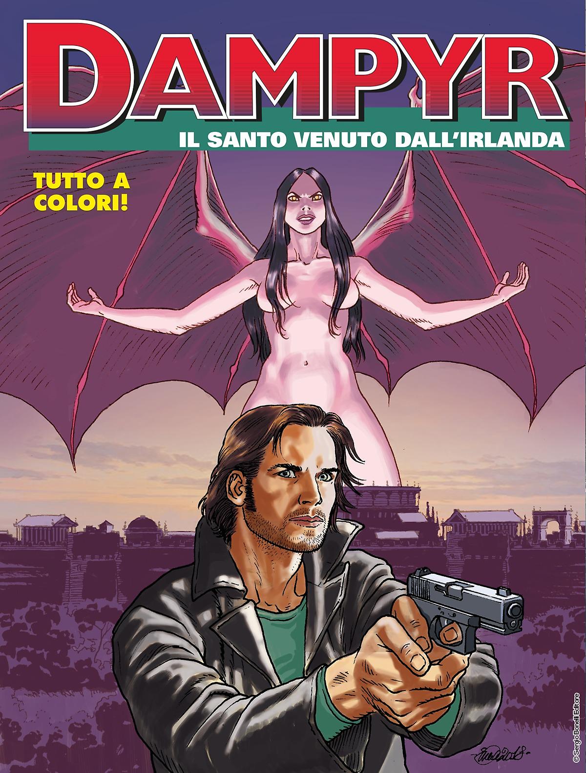 Il santo venuto dall'Irlanda - Dampyr 224 cover