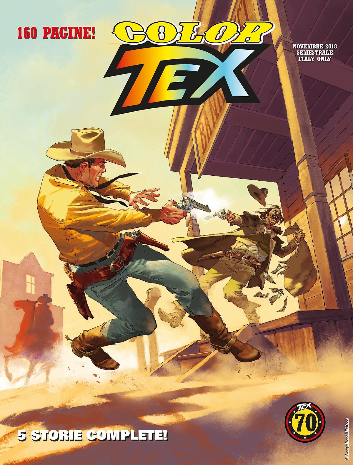 L'apache bianco e altre storie - Tex Color 14 cover