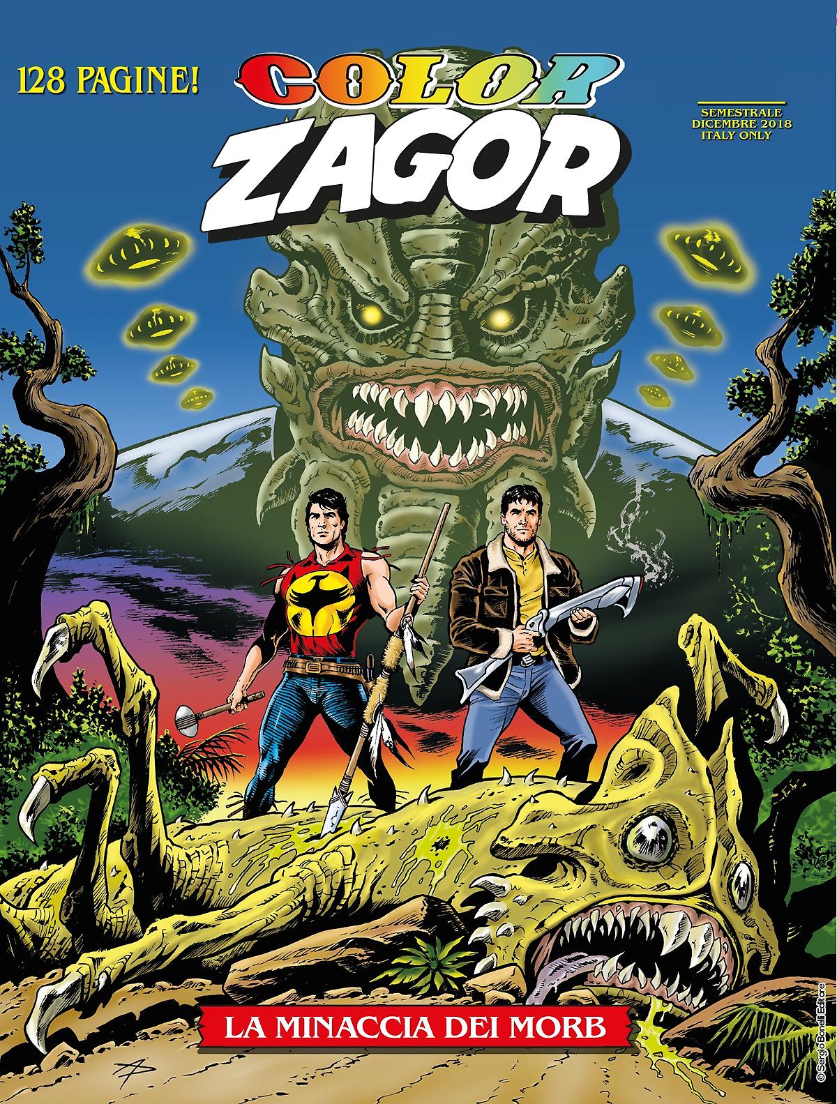 La minaccia dei Morb - Color Zagor 08 cover