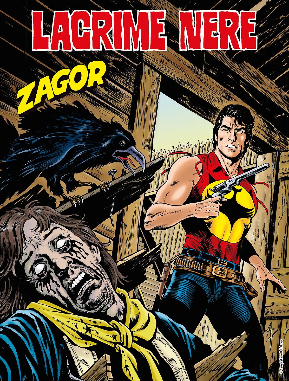 Lacrime nere - Zagor 641 cover