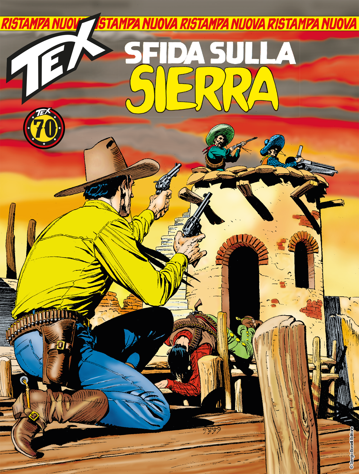 Sfida sulla sierra - Tex Nuova Ristampa 440 cover
