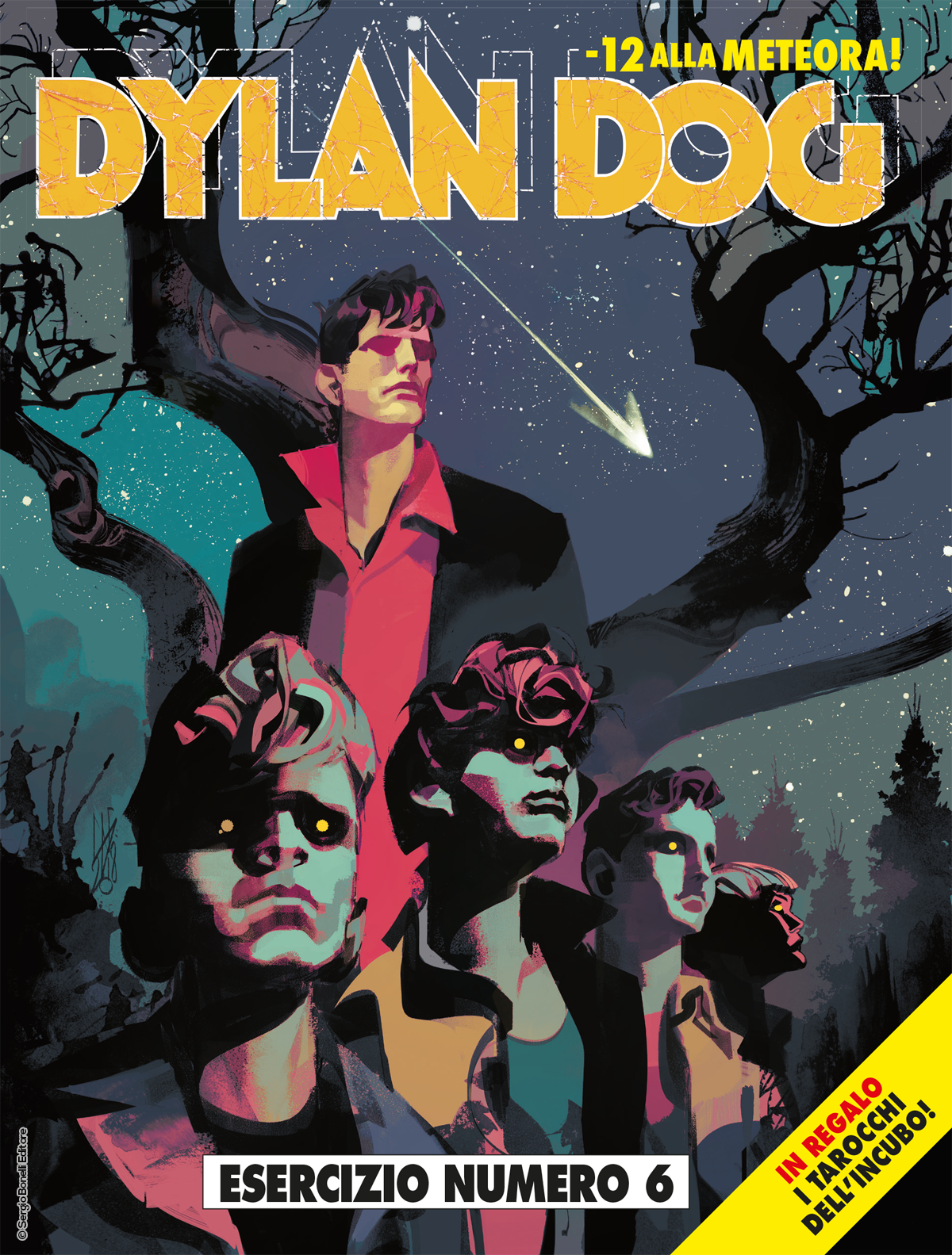 Esercizio numero 6 - Dylan Dog 388 cover