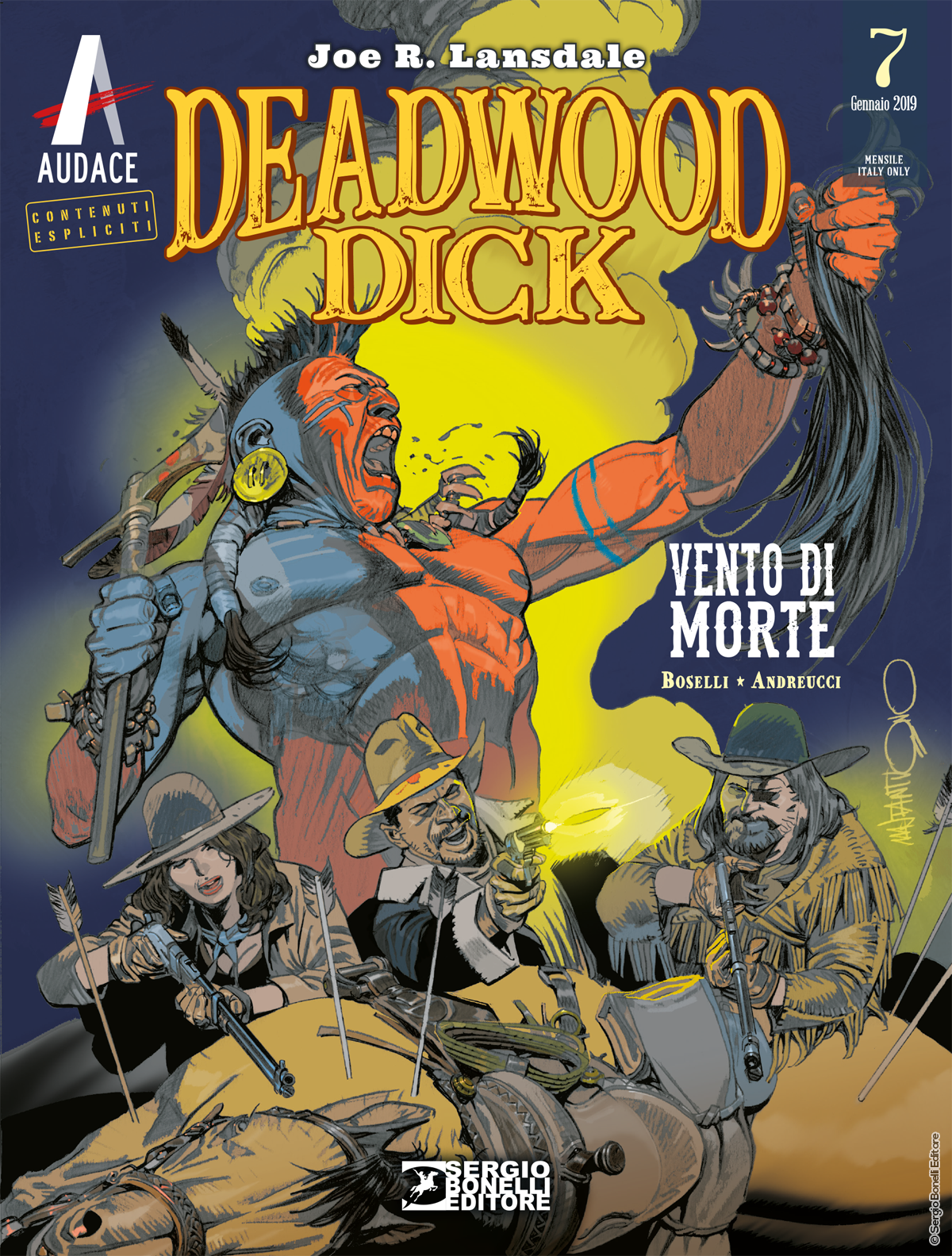 Vento di morte - Deadwood Dick 07 cover