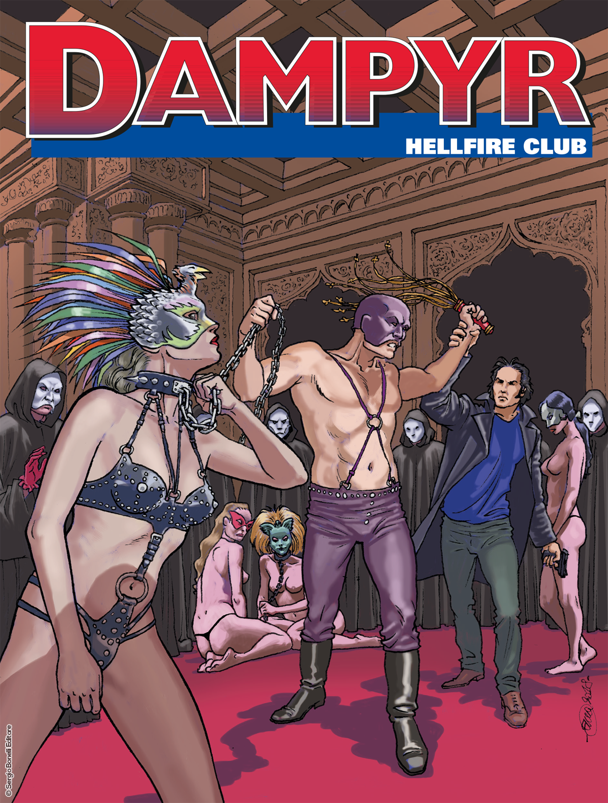 Hellfire Club - Dampyr 226 cover