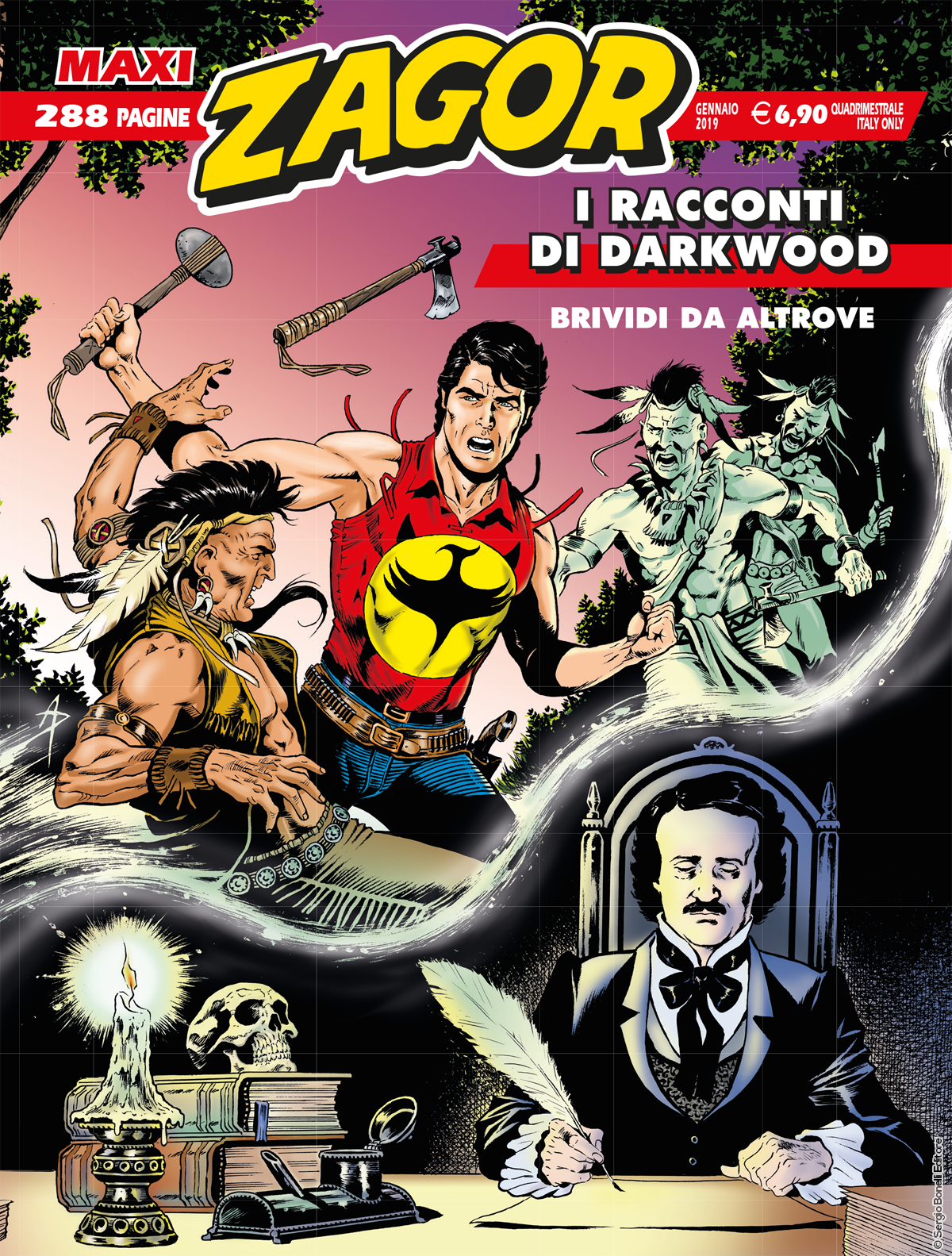 Maxi Zagor n°35 cover