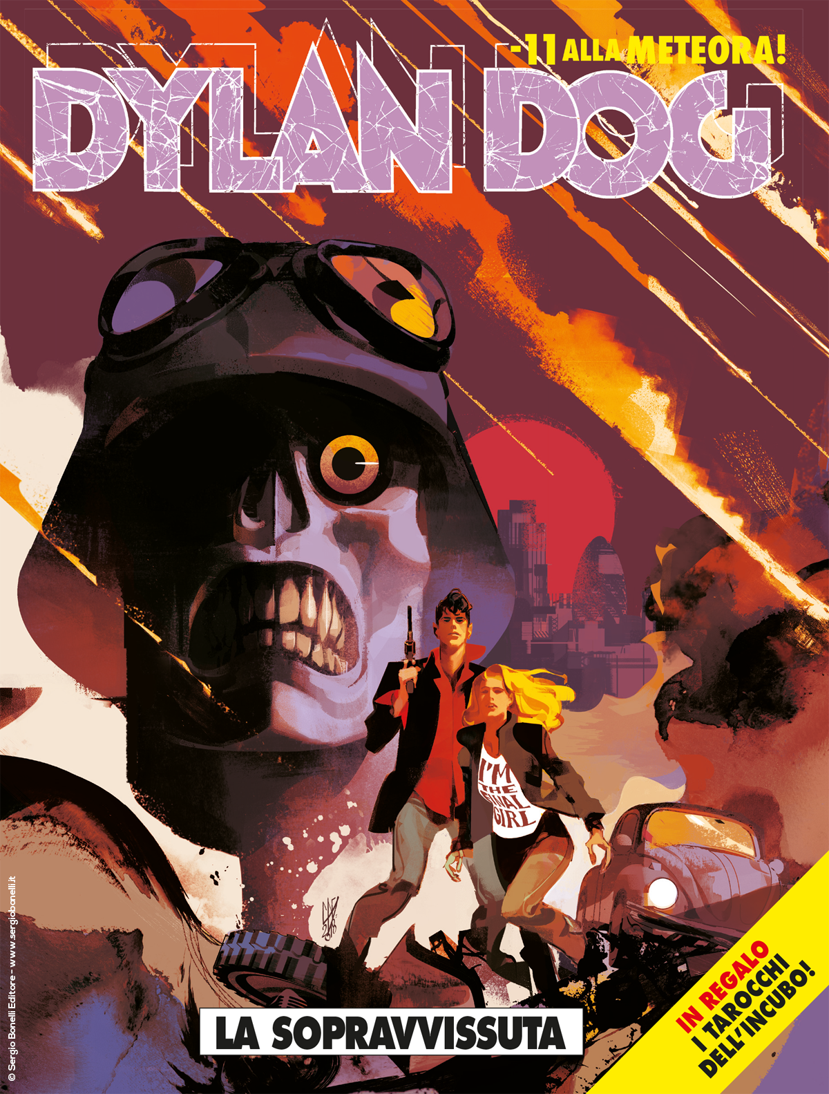 La sopravvissuta - Dylan Dog 389 cover