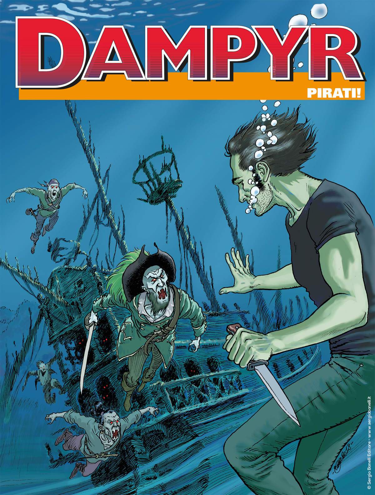 Pirati! - Dampyr 227 cover