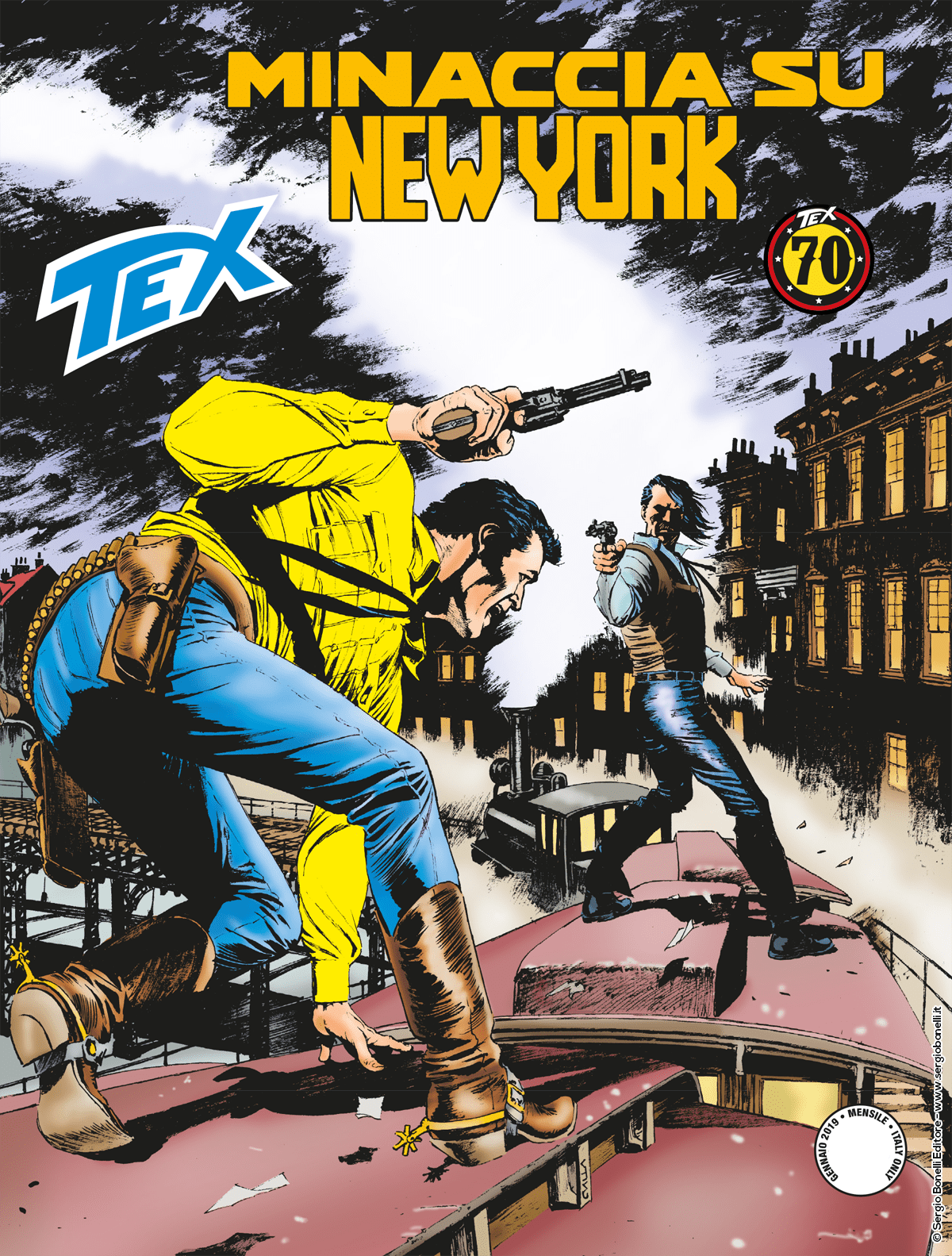 Minaccia su New York - Tex 699 cover