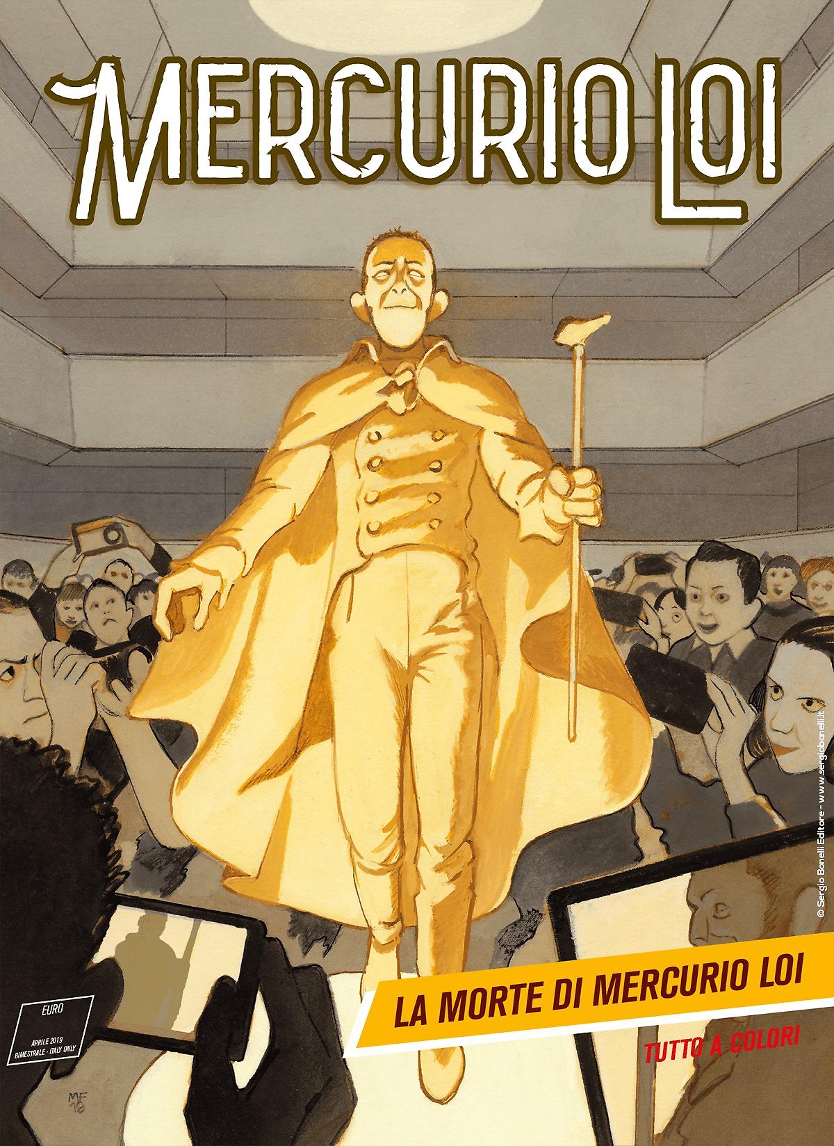 La morte di Mercurio Loi - Mercurio Loi 16 cover