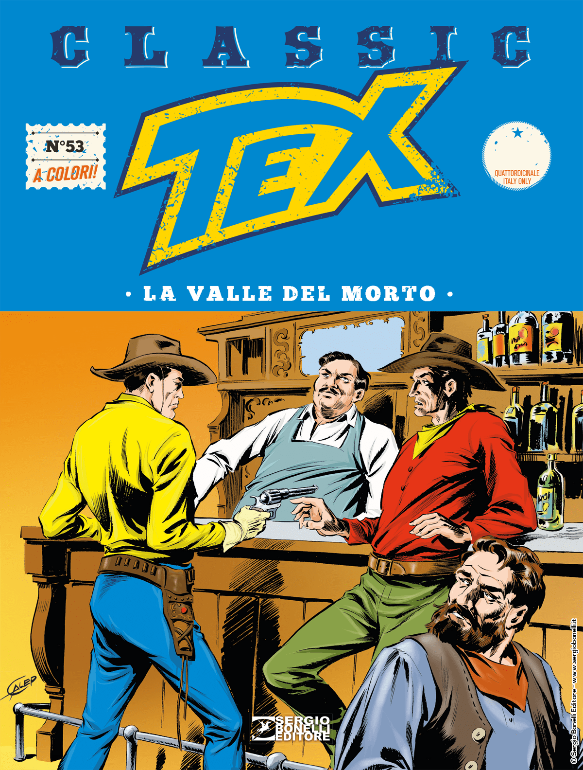 La valle del morto - Tex Classic 53 cover