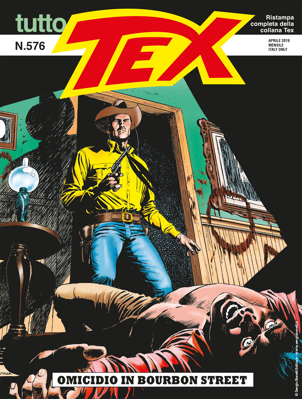 Omicidio in Bourbon Street - Tutto Tex 576 cover