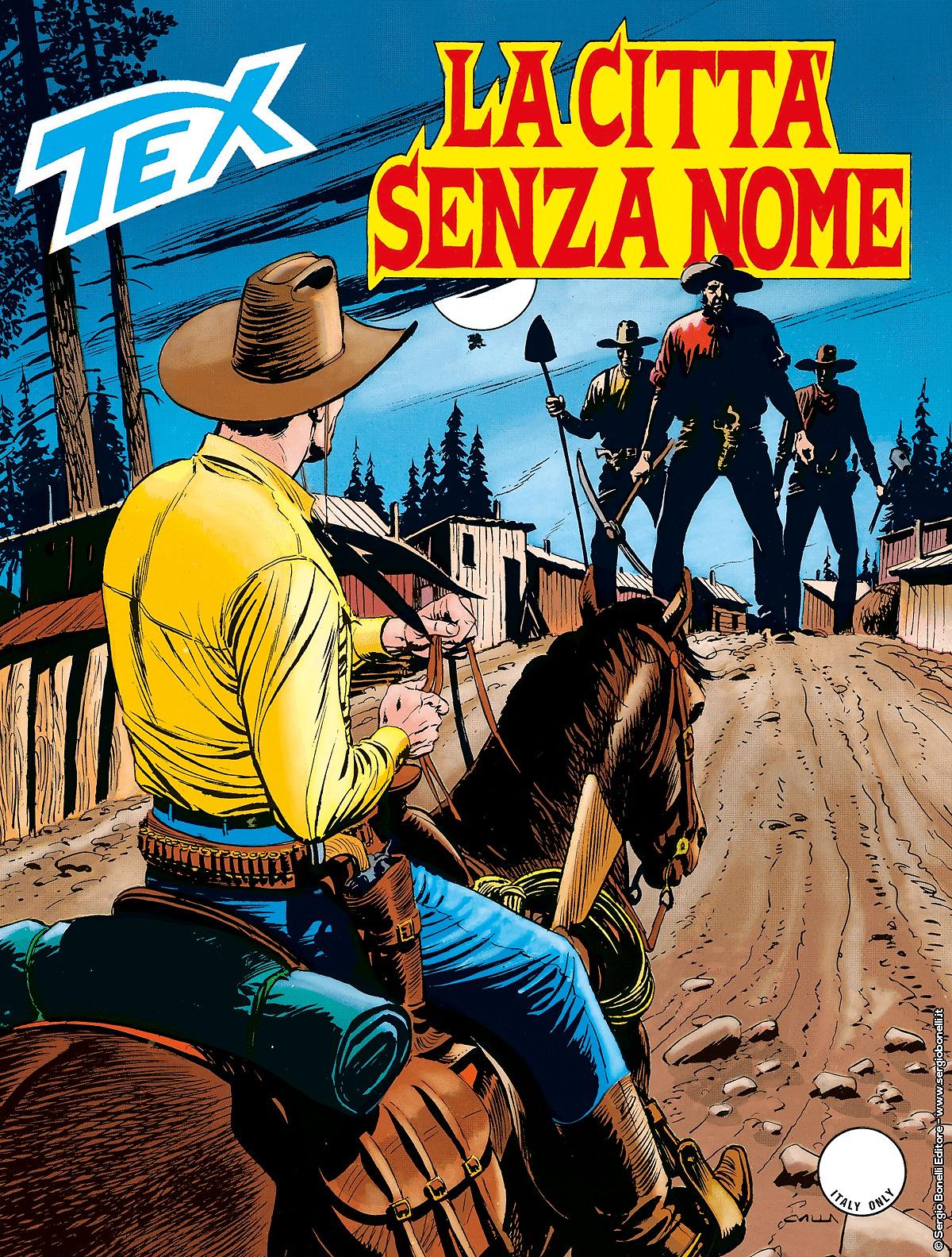 La città senza nome - Tex 467 cover