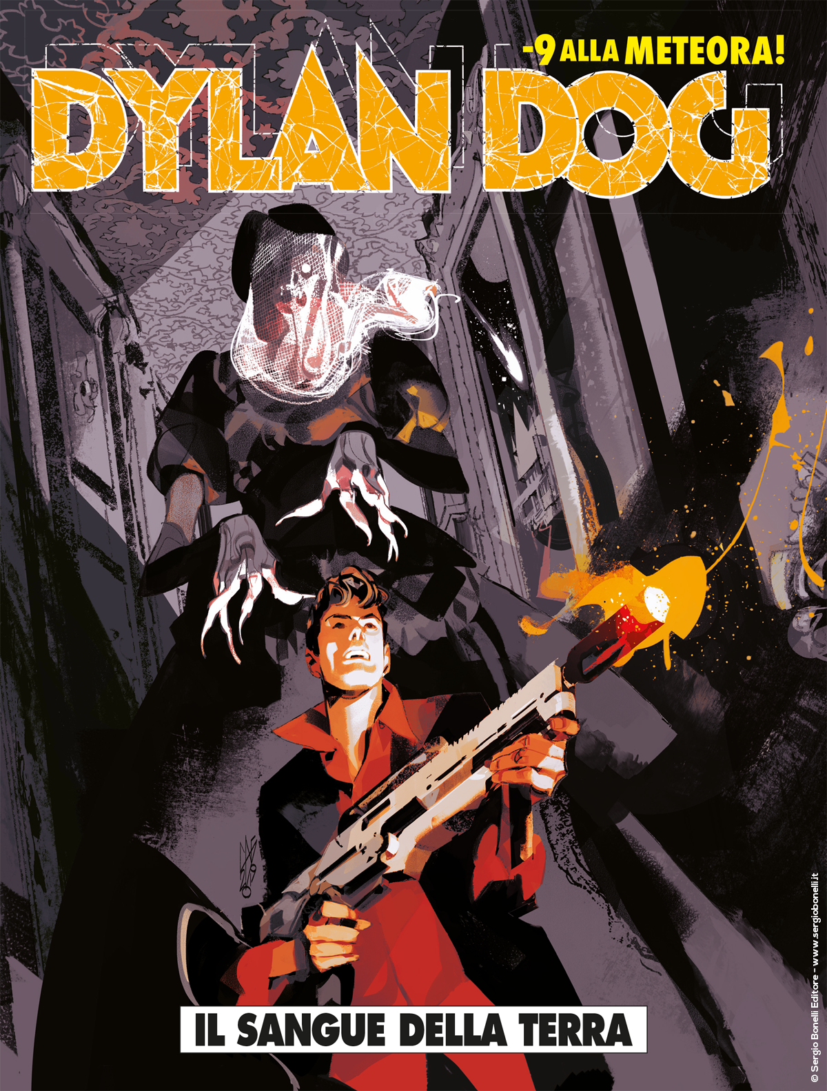 Il sangue della terra - Dylan Dog 391 cover
