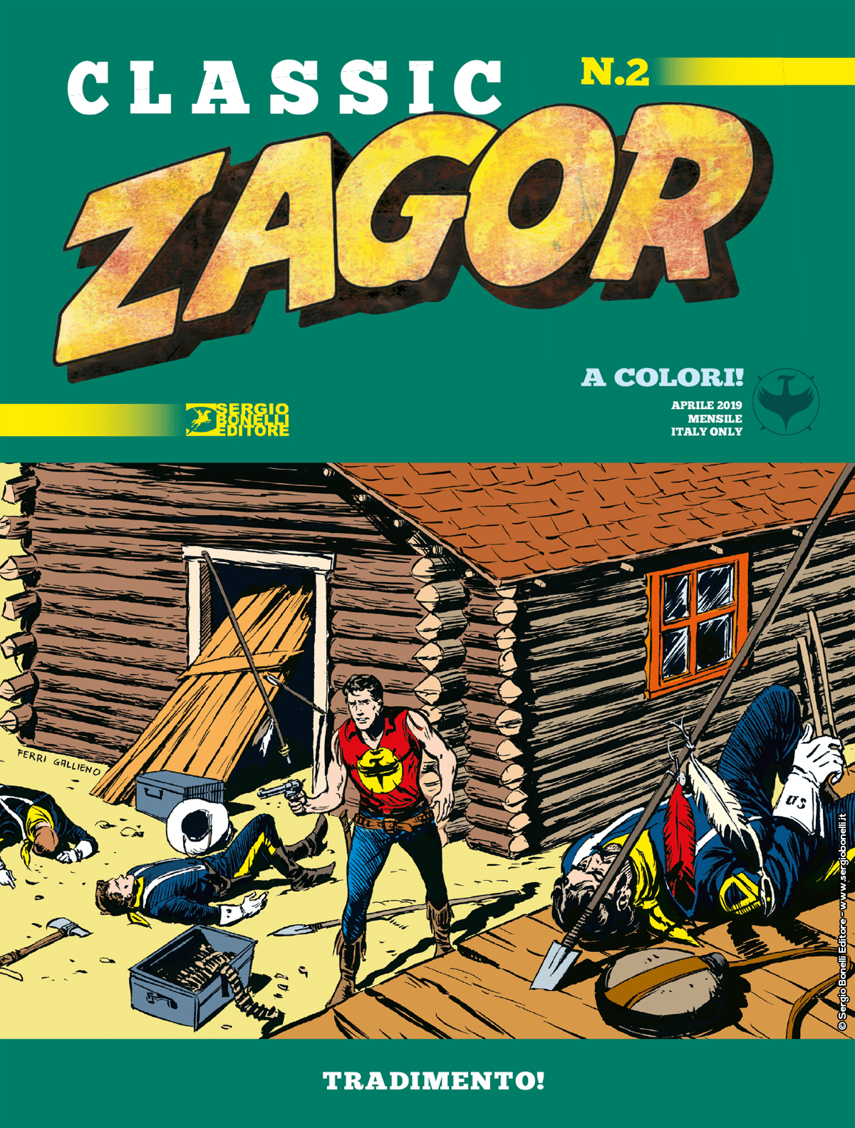 Tradimento! - Zagor Classic 02 cover