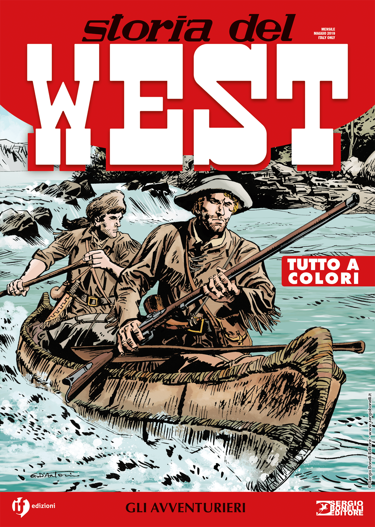 Gli avventurieri - Storia del West 02 cover