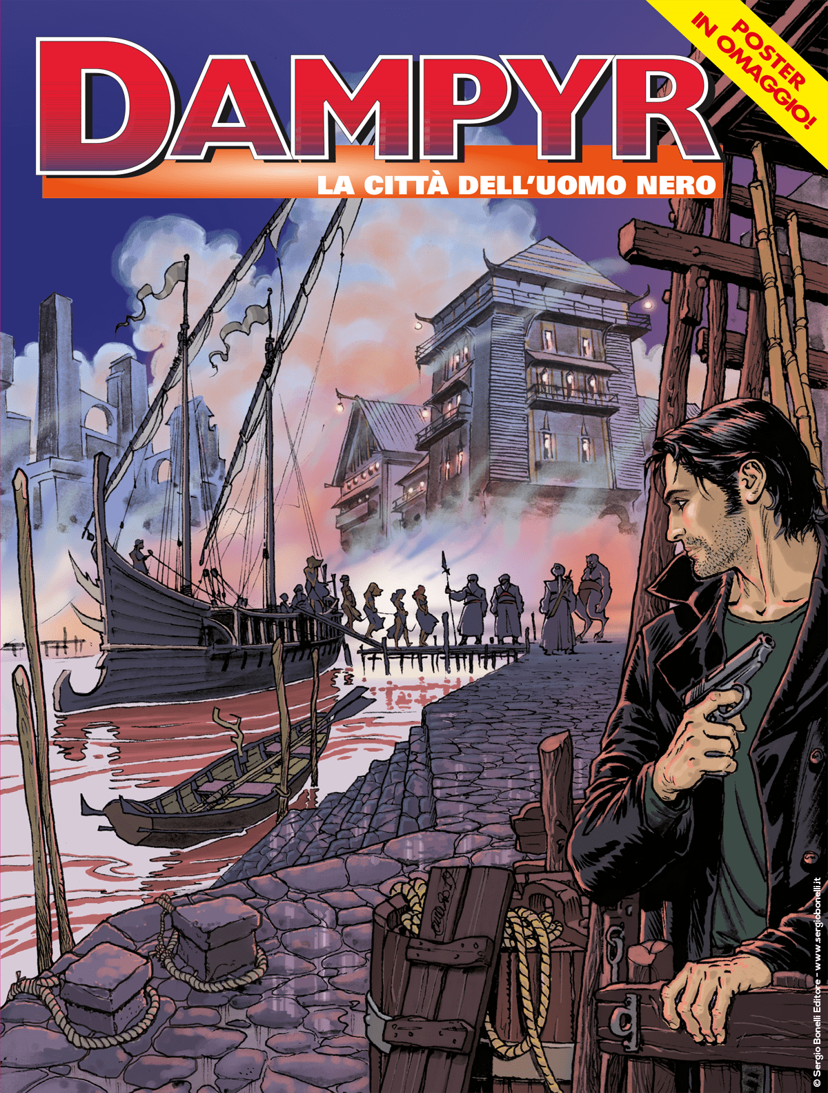 La città dell'Uomo Nero - Dampyr 231 cover
