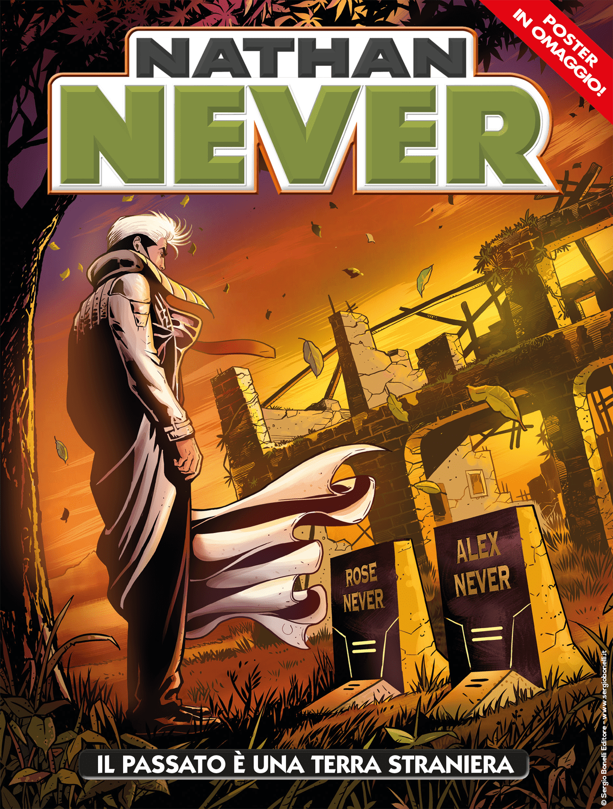 Il passato è una terra straniera - Nathan Never 337 cover