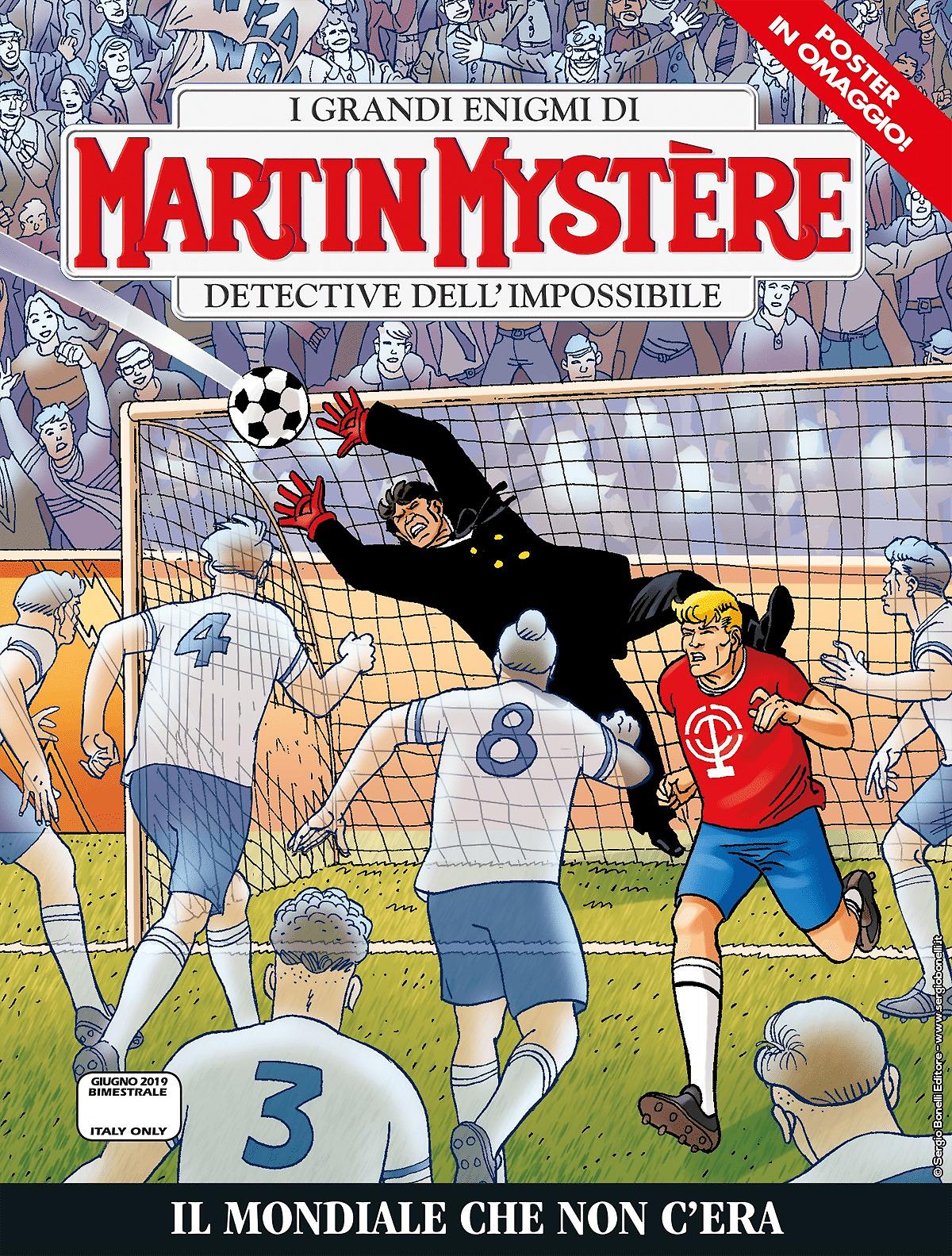 Il mondiale che non c'era - Martin Mystère 363 cover