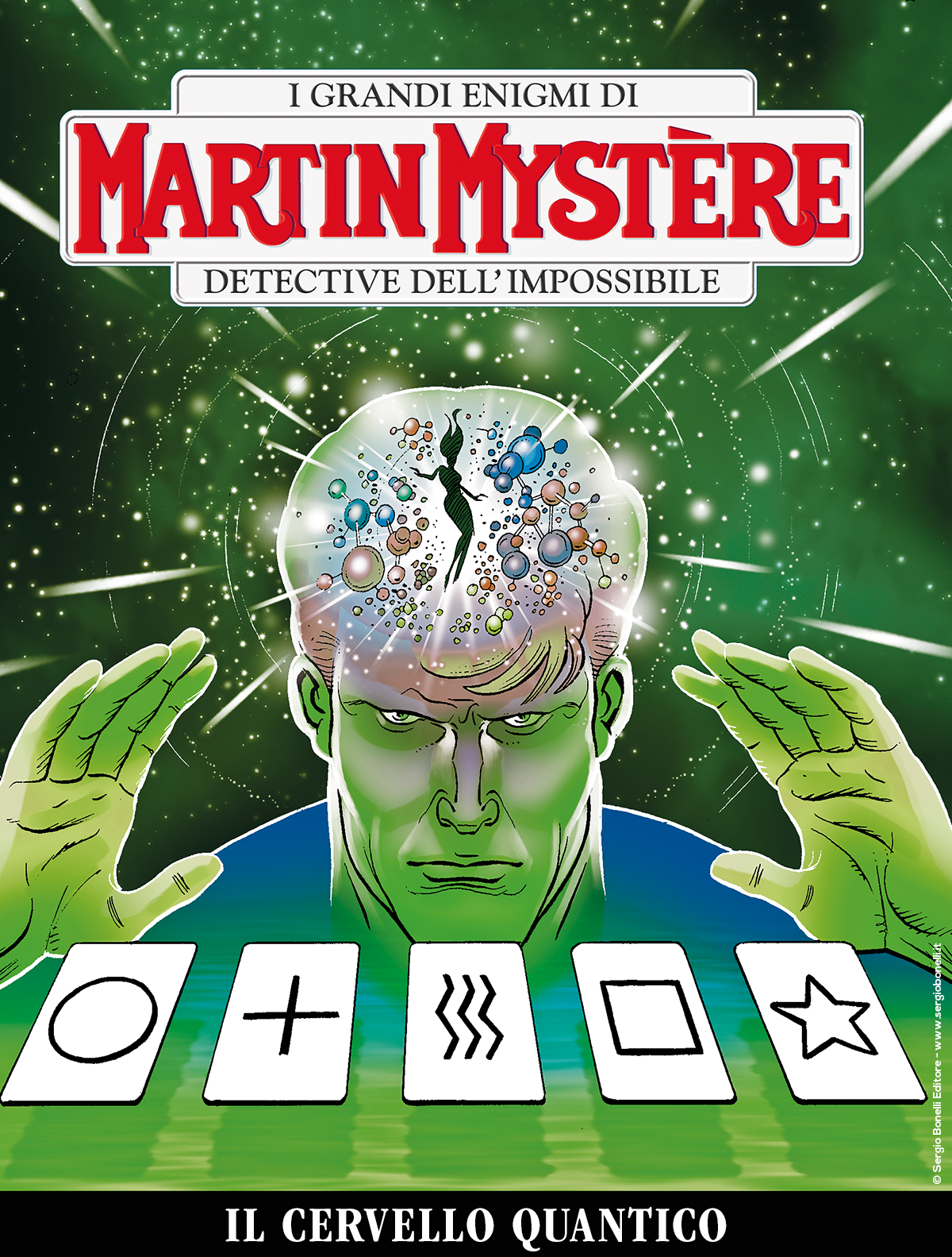 Il cervello quantico - Martin Mystère 364 cover