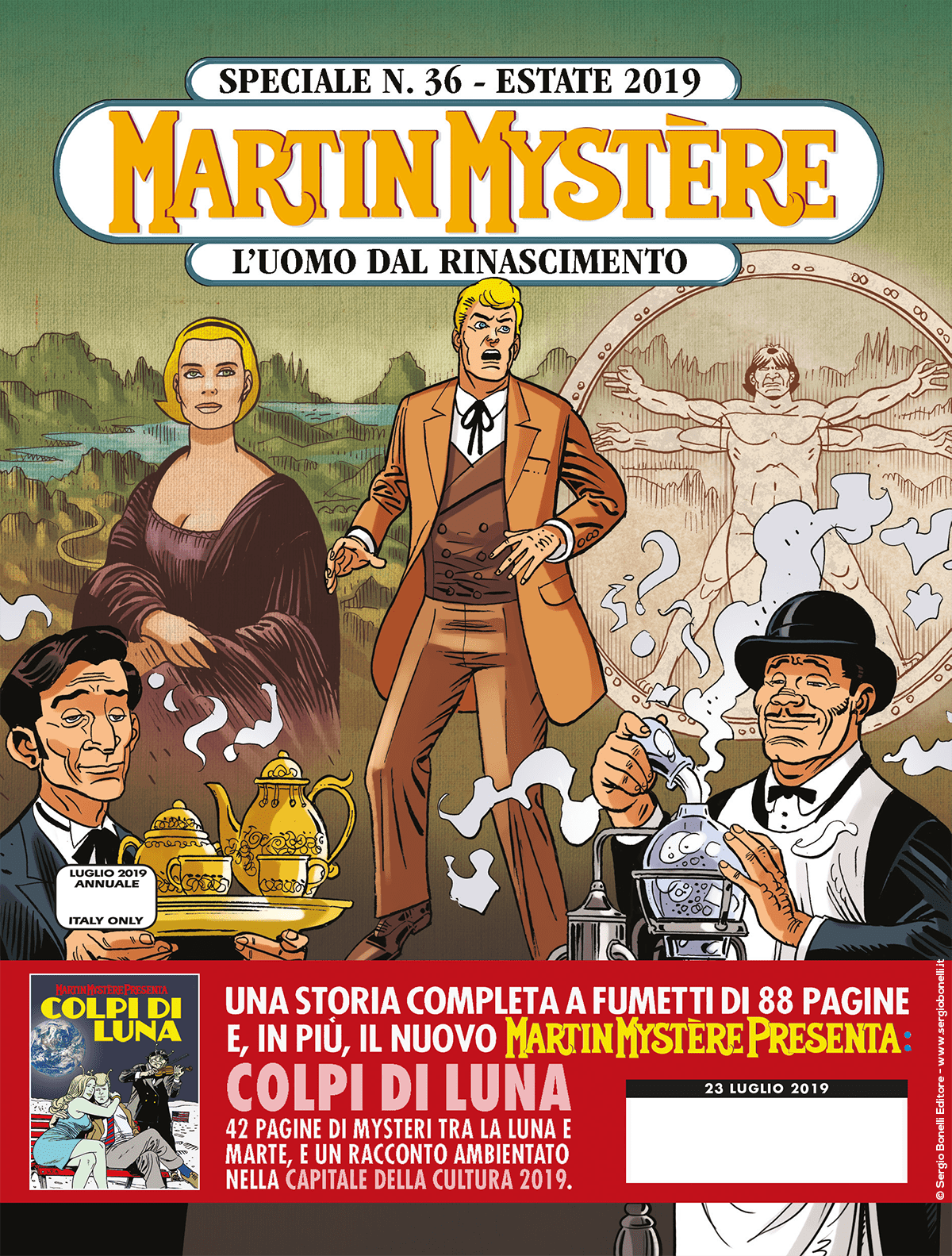 L'uomo dal Rinascimento - Speciale Martin Mystère 36 cover