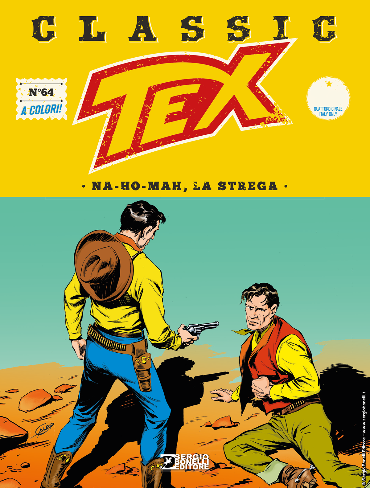 Na-ho-mah, la strega - Tex Classic 64 cover