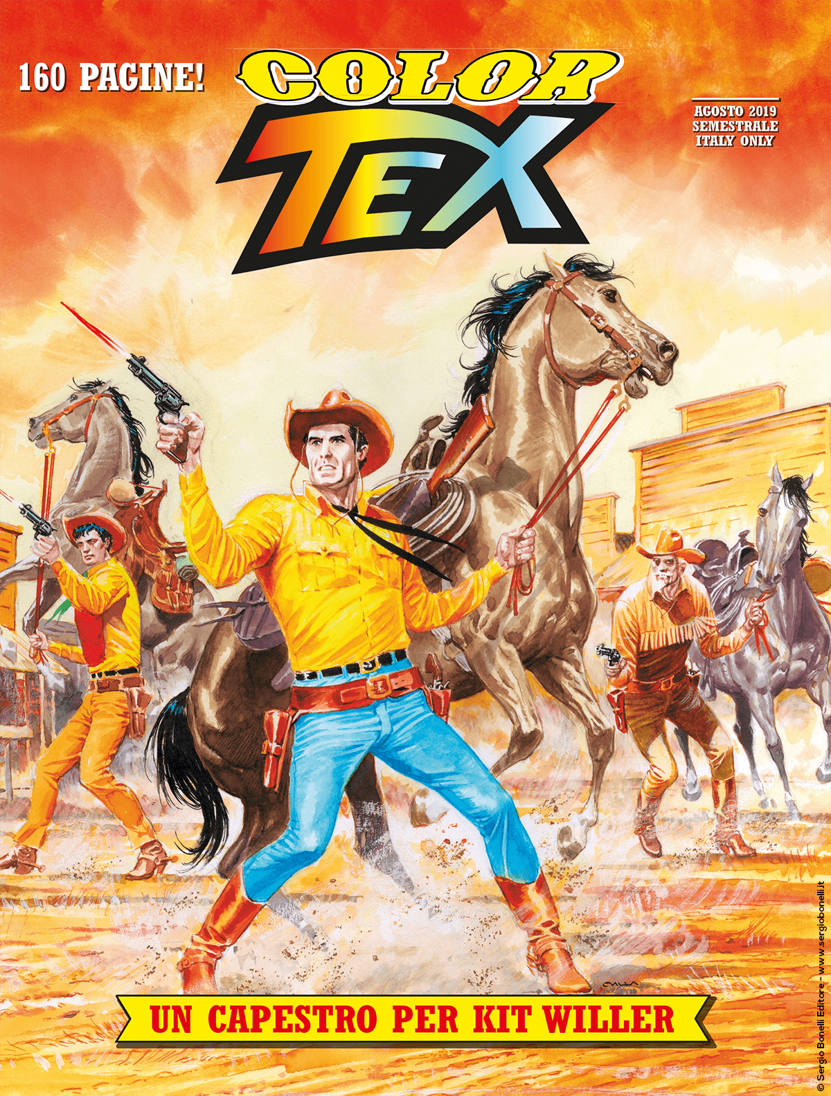 Un capestro per Kit Willer! - Color Tex 15 cover