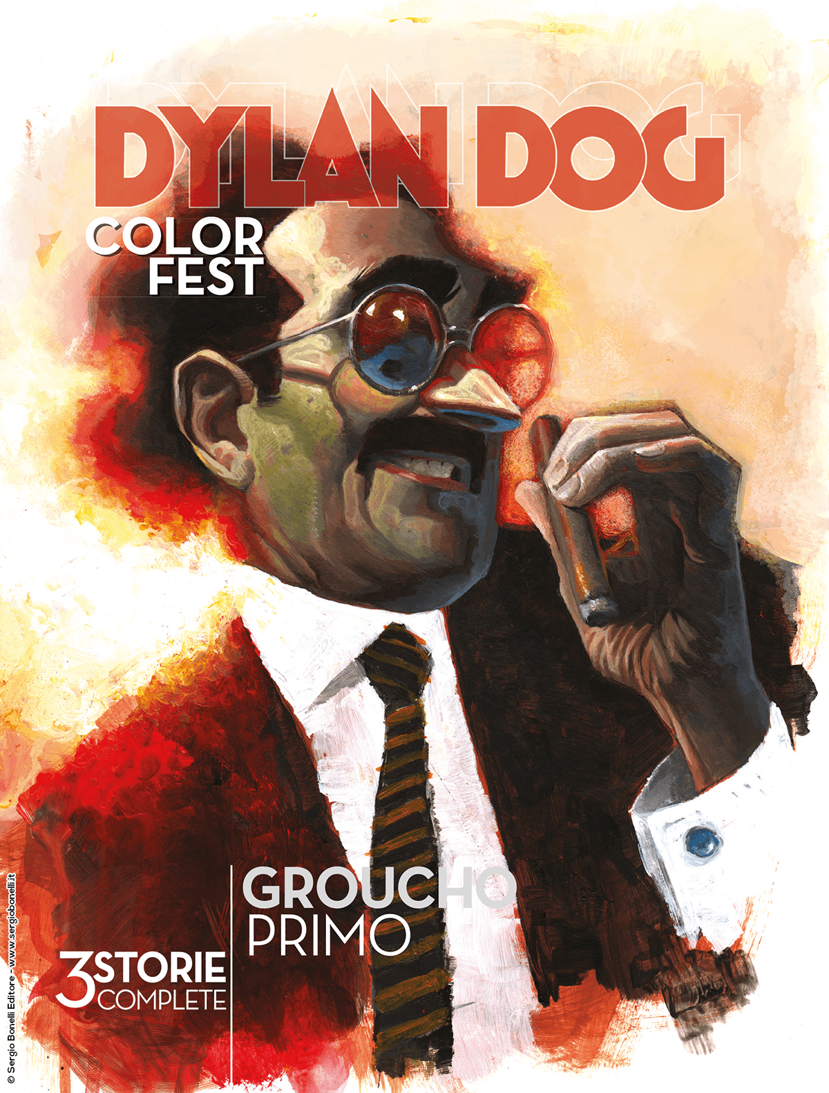 Groucho Primo - Dylan Dog Color Fest 30 cover