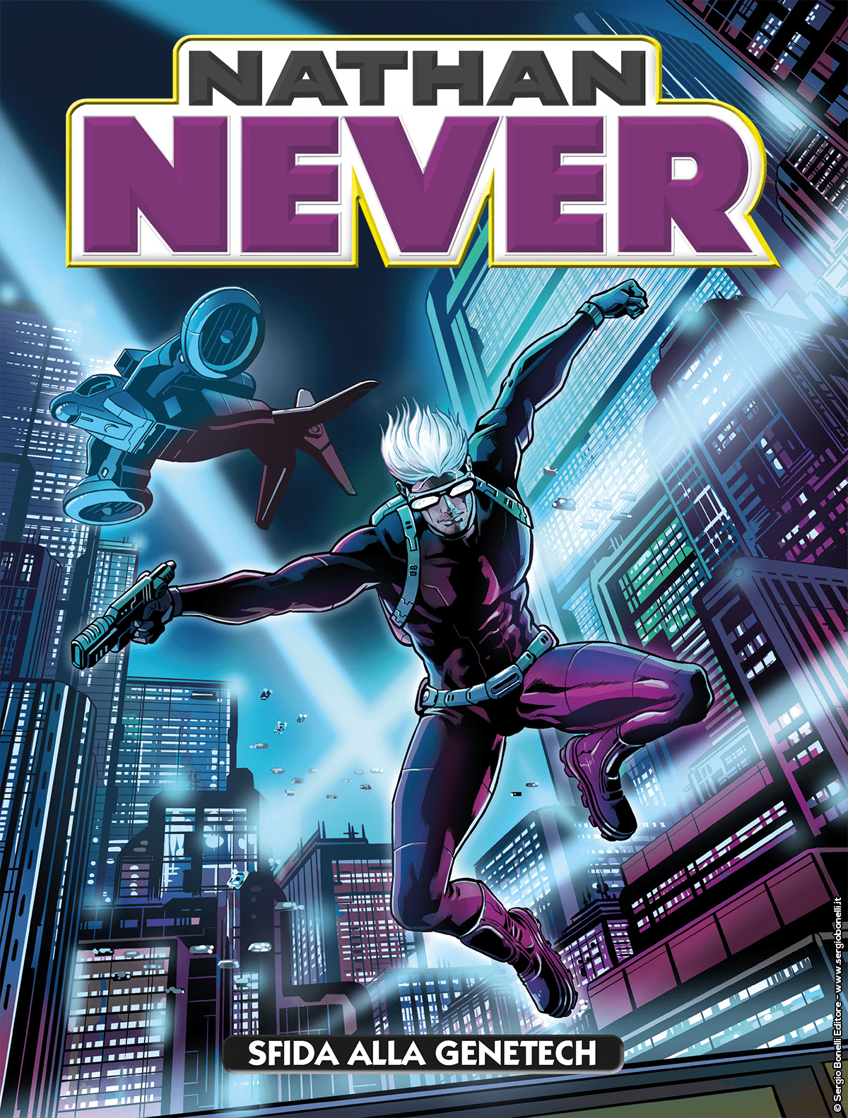 Sfida alla Genetech - Nathan Never 339 cover