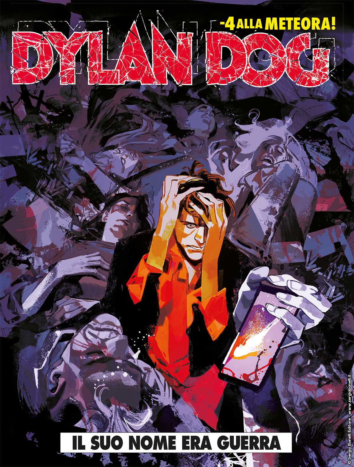 Il suo nome era guerra - Dylan Dog 396 cover