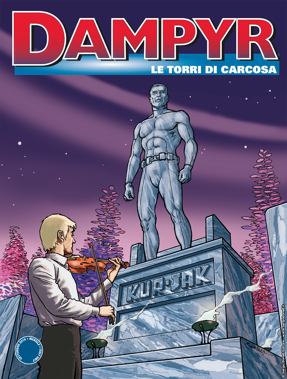 Le Torri di Carcosa - Dampyr 234 cover