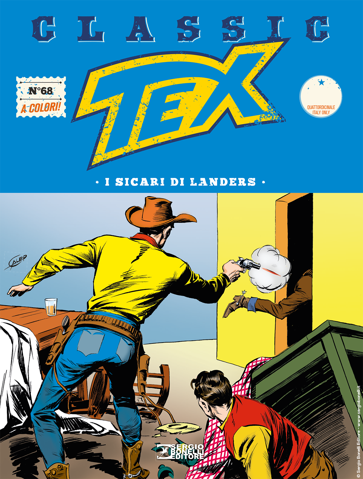 I sicari di Landers - Tex Classic 68 cover