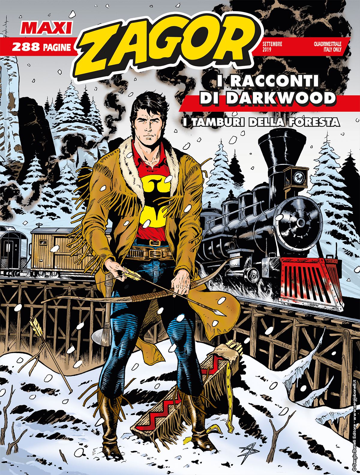 Maxi Zagor n°37 cover