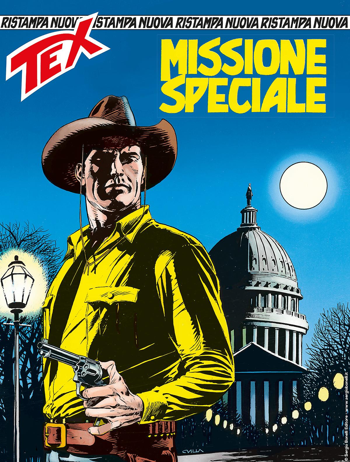 Missione speciale - Tex Nuova ristampa 450 cover