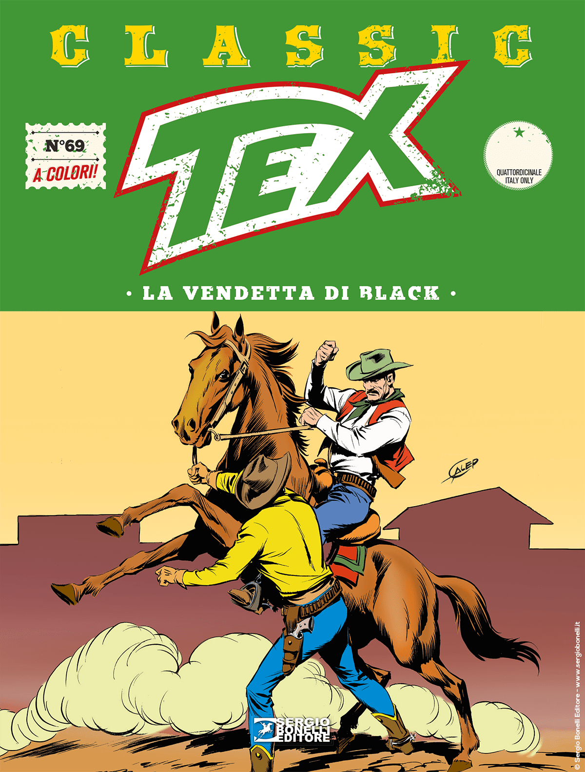 La vendetta di Black - Tex Classic 69 cover
