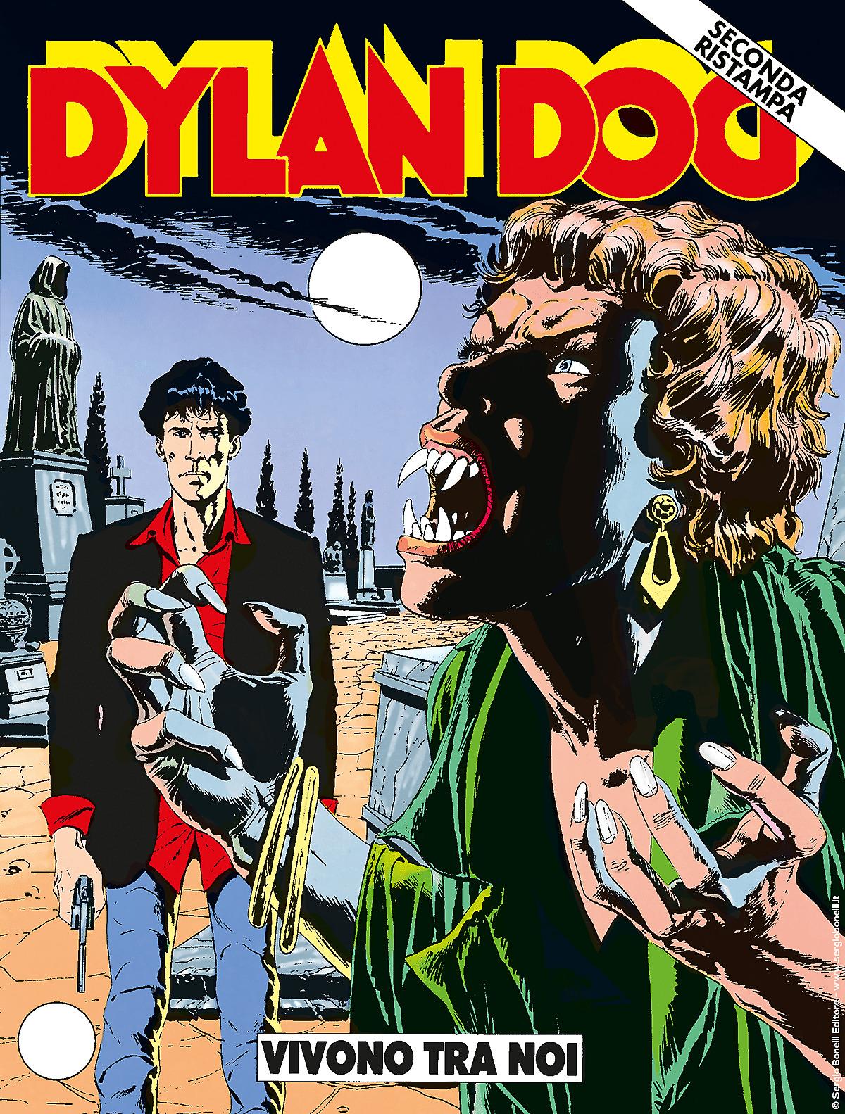 Vivono tra noi - Dylan Dog 13 Seconda Ristampa cover
