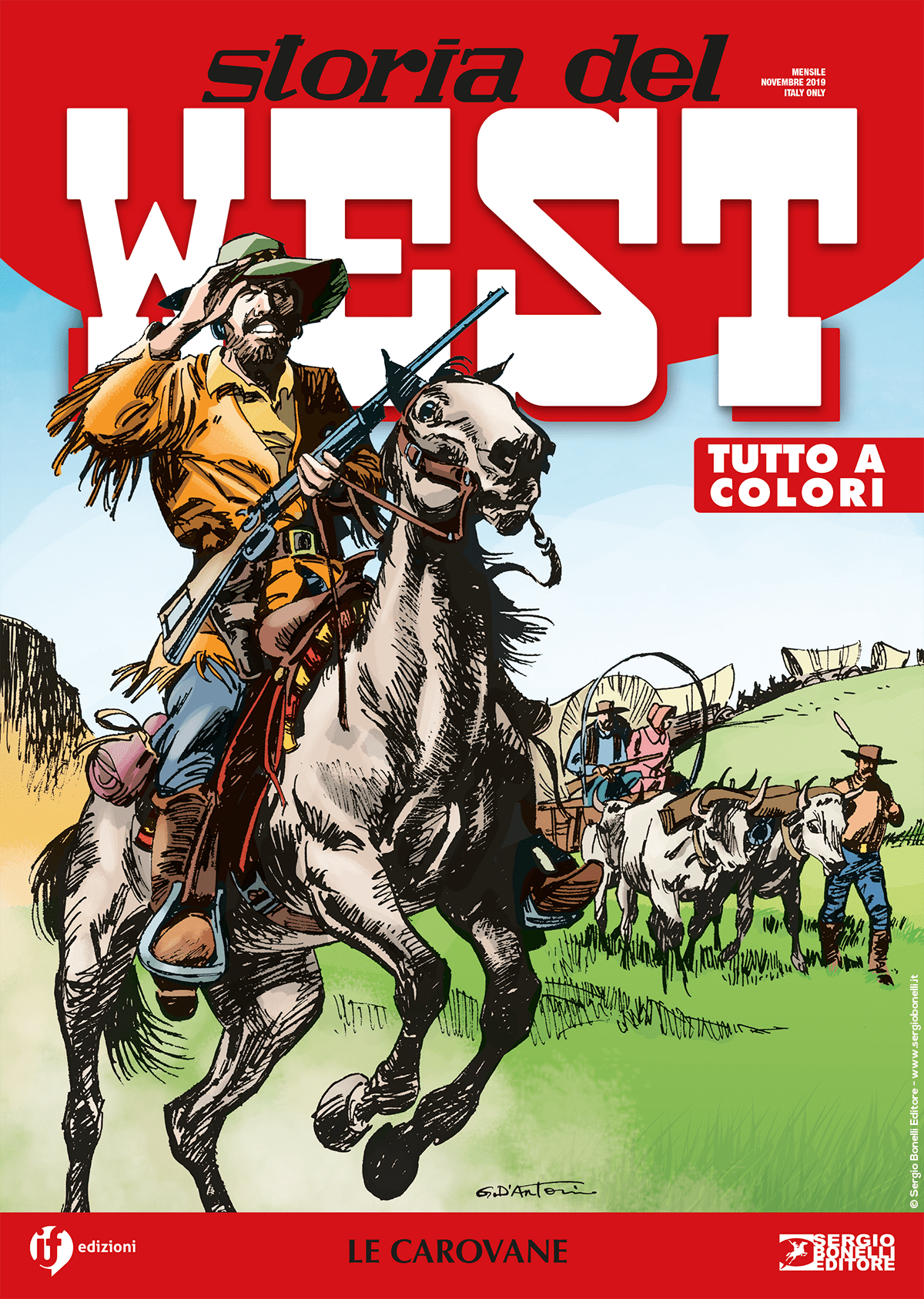 Le carovane - Storia del West 08 cover