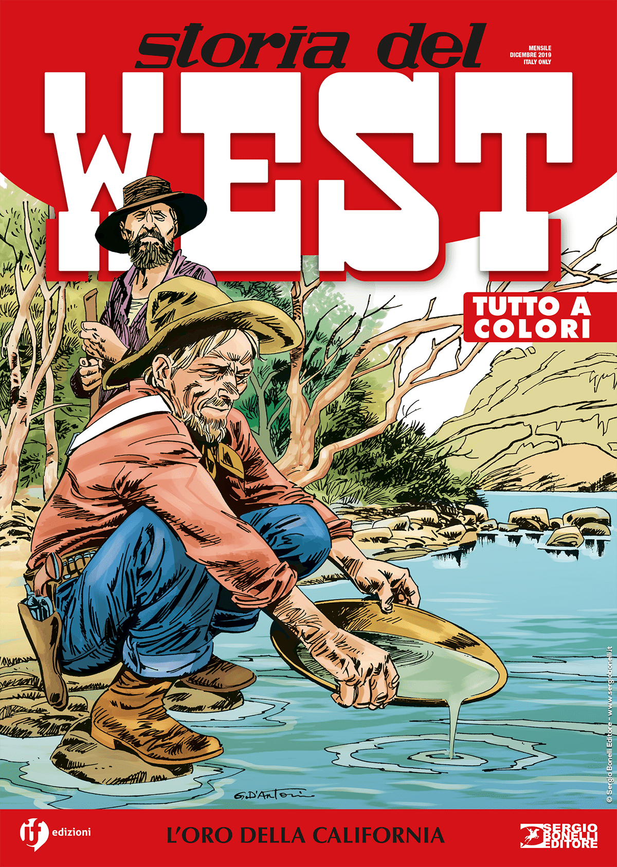 L'oro della California - Storia del West 09 cover
