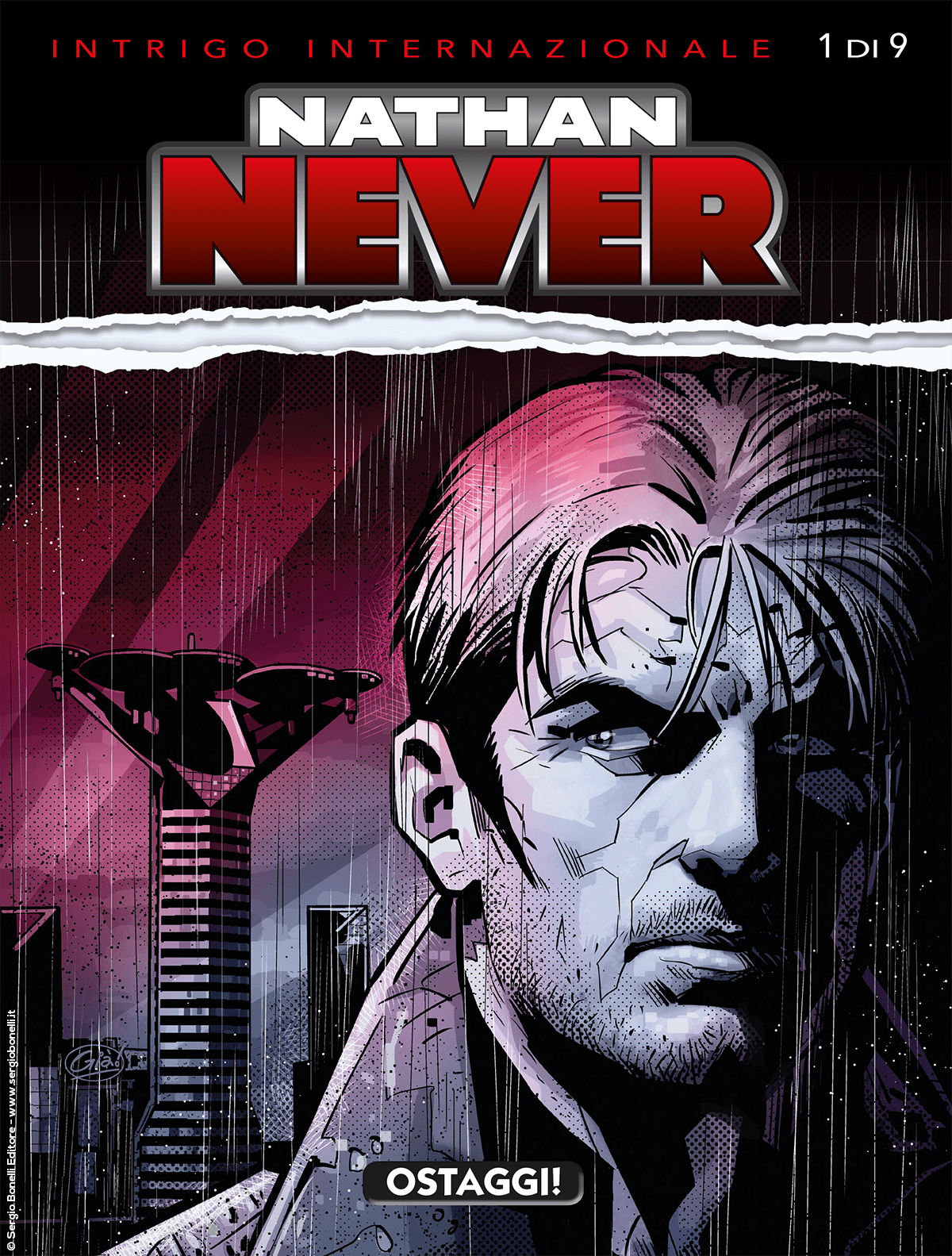 Ostaggi! - Nathan Never 343 cover